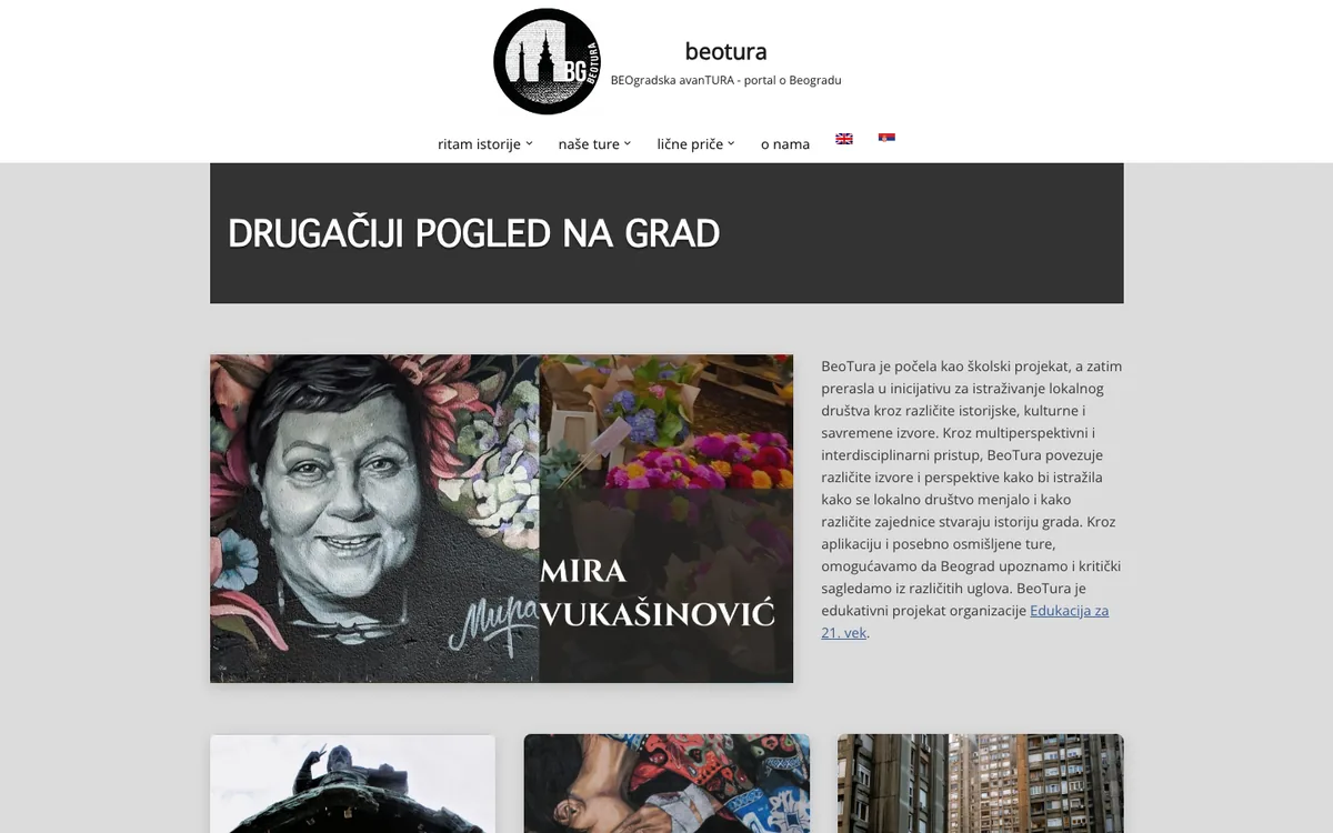 Beotura — sajt